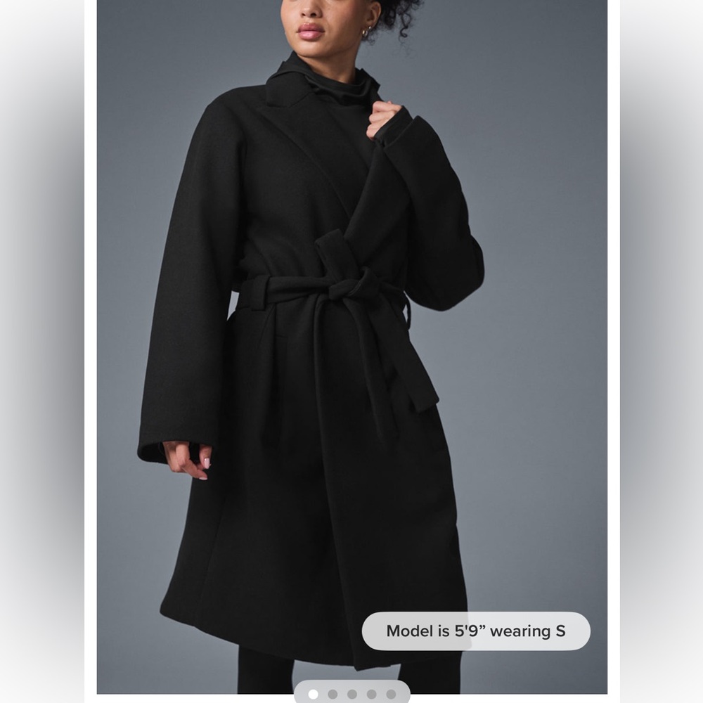Alo wool game day coat size xs like new